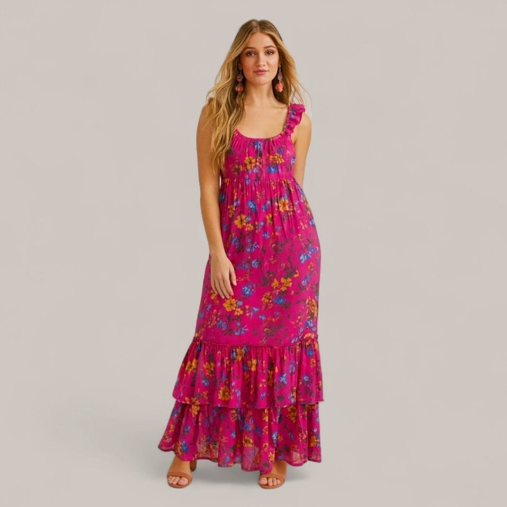 Old Navy Pink Maxi Dress XL NWT